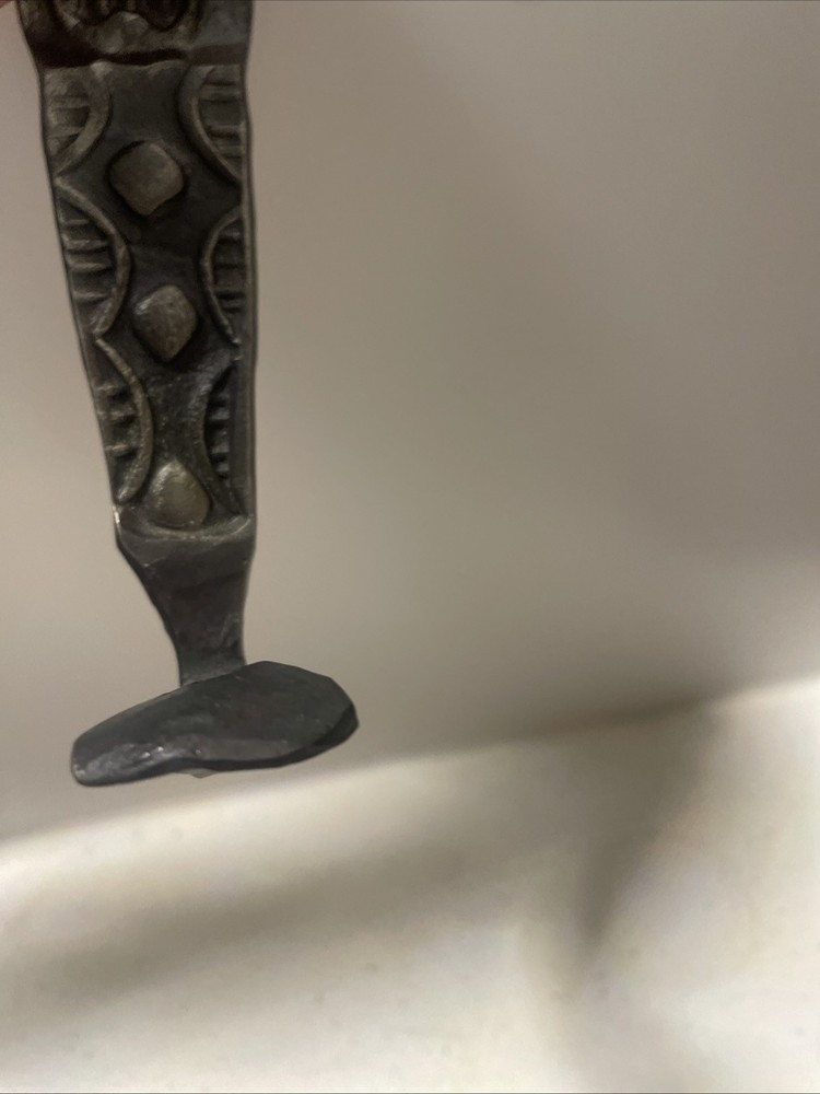 Rustic Wrought Iron Monster? Wall Hook Animal