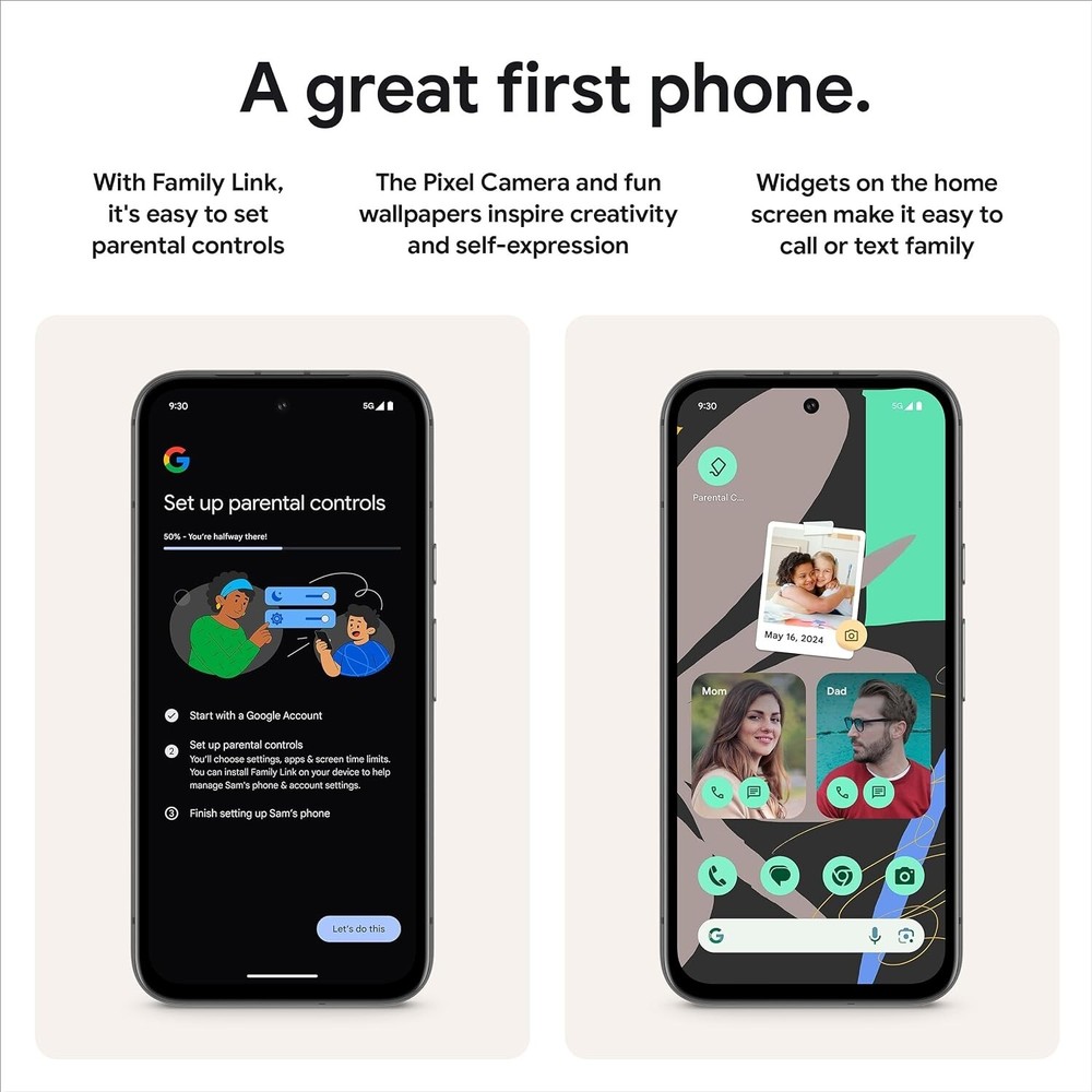 Google Pixel 8A - 128gb - 8gb RAM - Obsidian (Verizon)