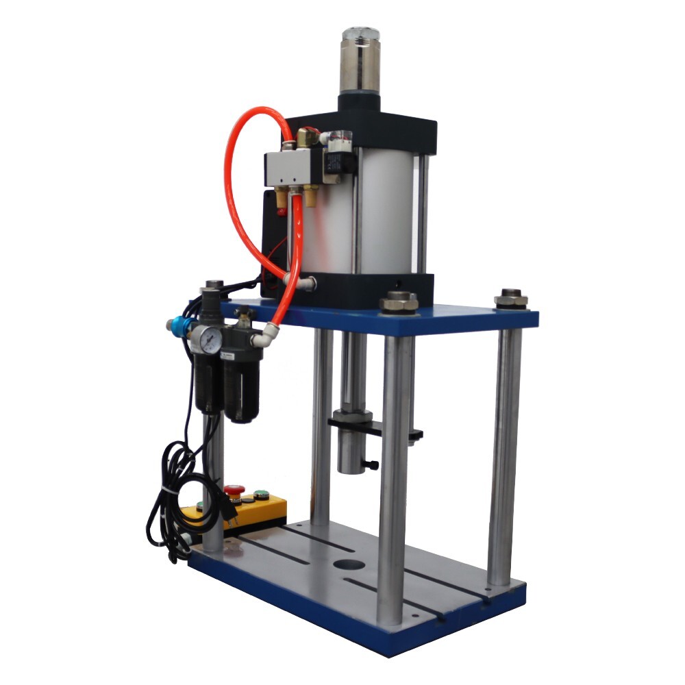 110V 2866Lbs Pneumatic Punch Press Machine w/Display Controller 0.98" Hole Dia.