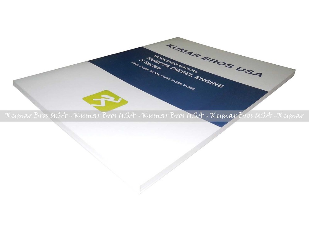 New Engine WORKSHOP MANUAL FITS Kubota D1005