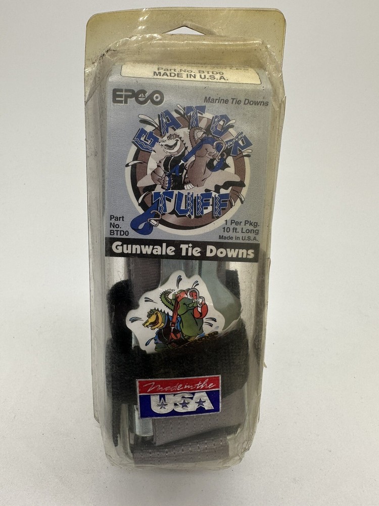 Epco 10' Gunwale Ties-Down Grey BTD0 80-7001