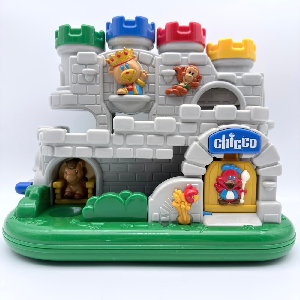 Vintage Chicco Castle Pounder CASTLE ONLY Baby Einstein Learning Developement