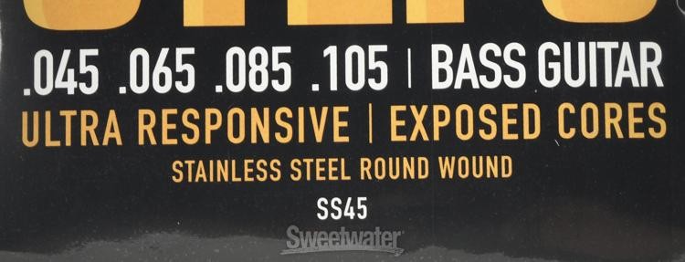 La Bella SS45 Super Steps Standard Bass Strings - 4-string