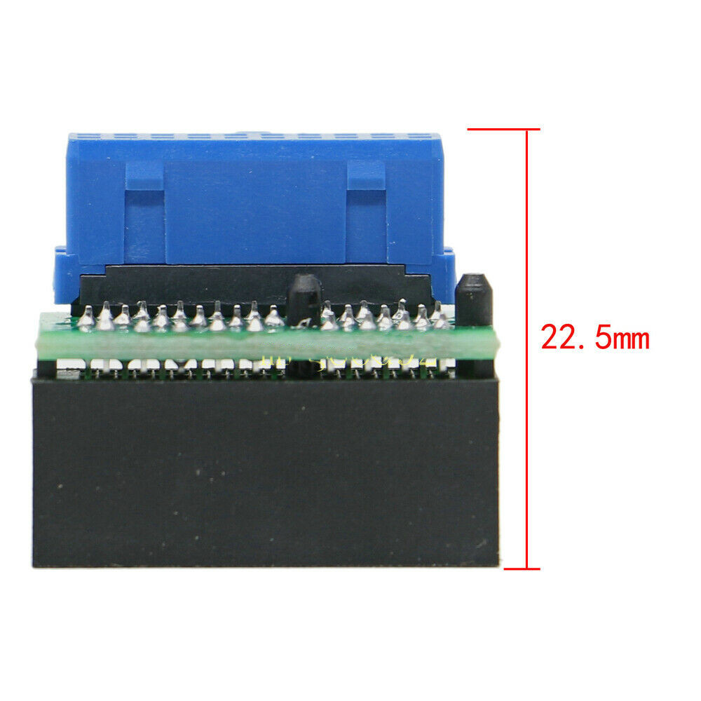 1PC USB3 adapter chassis front USB3 Conversion ordinary motherboard standard
