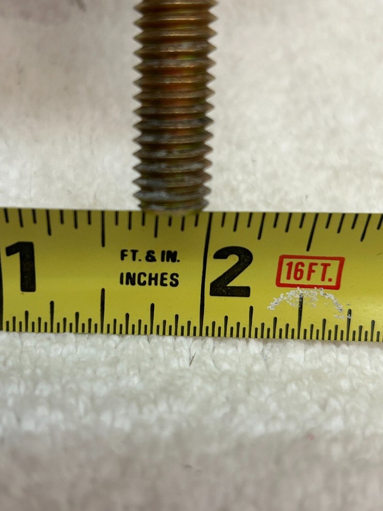 4 THREADED both side Door Knob SPINDLE Connecting SHAFT 3 1/4" long
