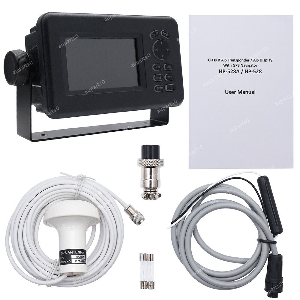 4.3'' Marine GPS Navigator HP-528A Chart Plotter Class B AIS Transponder Combo