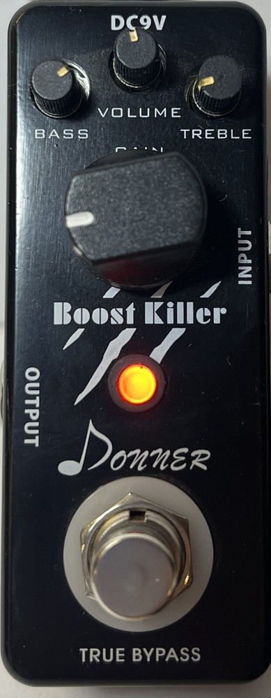 Donner Boost Killer Electric Guitar Effect Pedal – True Bypass
