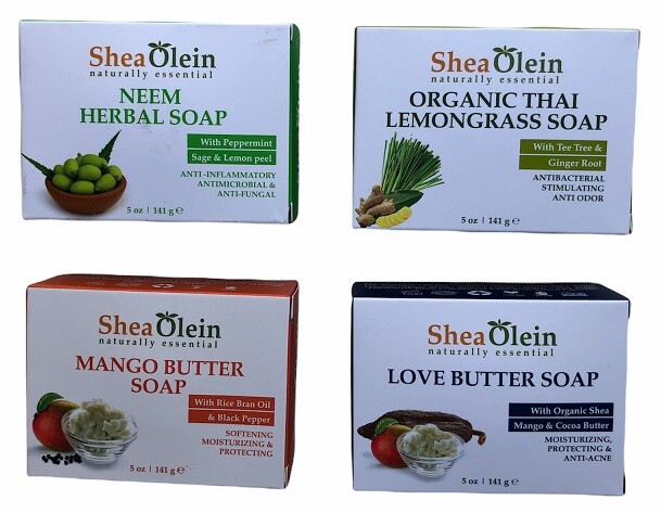 4 Bars Shea Olien (Select) Choice Soap