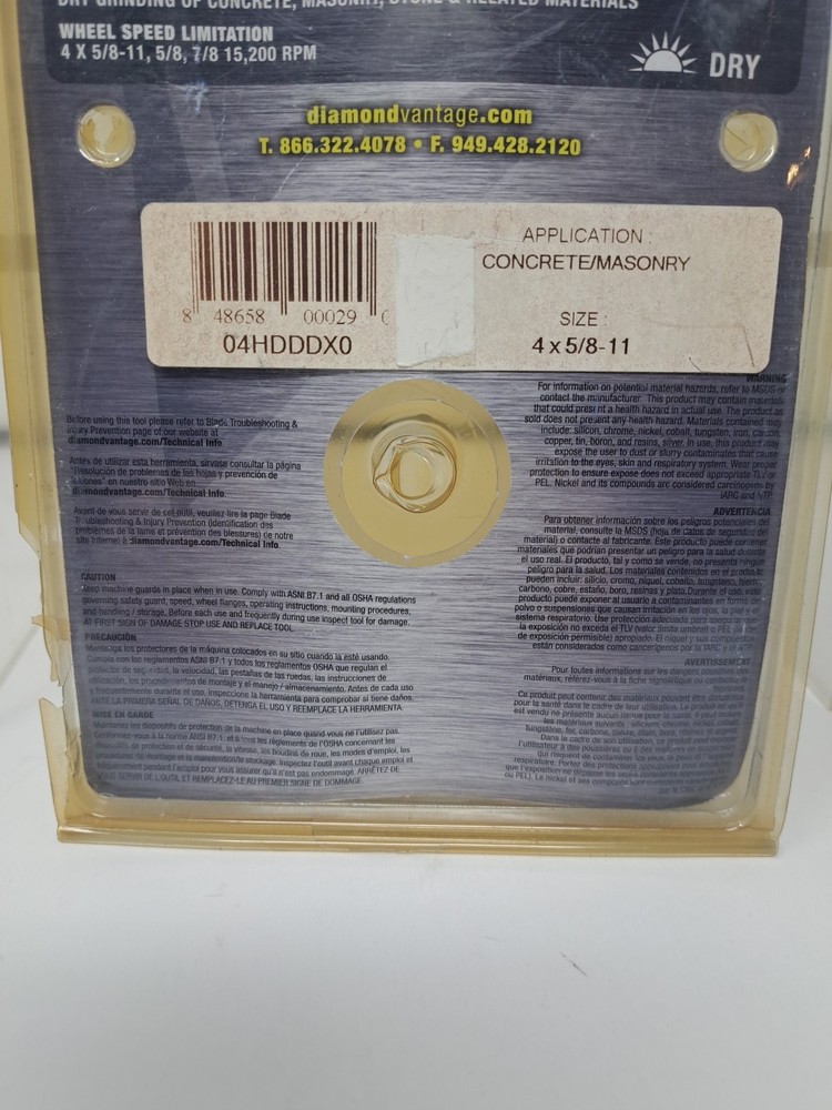 4" Double Row Cup Wheel