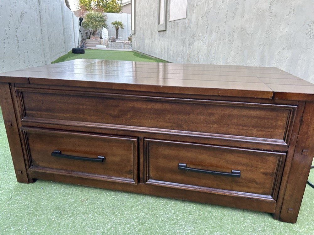 Beautiful wood Chest/table/desk