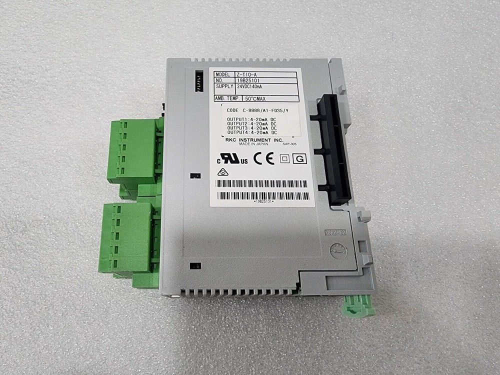As-Is RKC INSTRUMENT Module Type Controllers Z-TIO-A