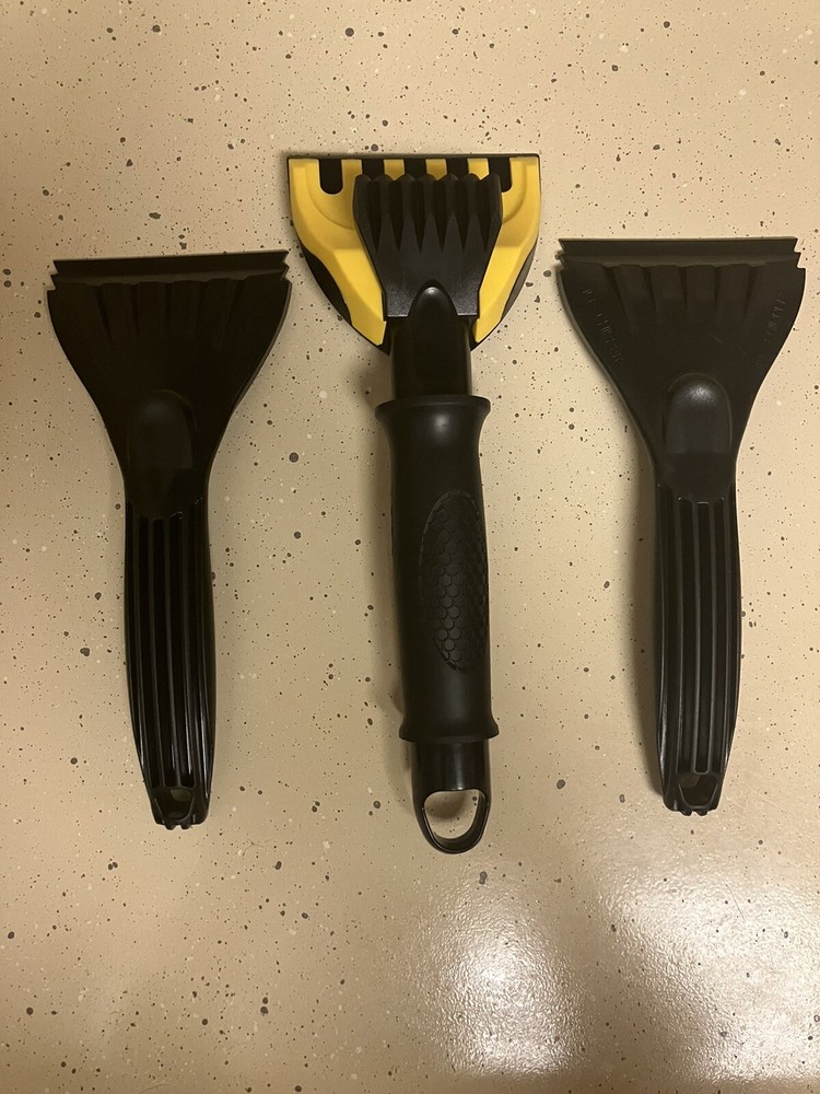 Bundle of 3 (1 Rainx ice Scraper 11” and 2 Ergonomic ice scraper 9”)