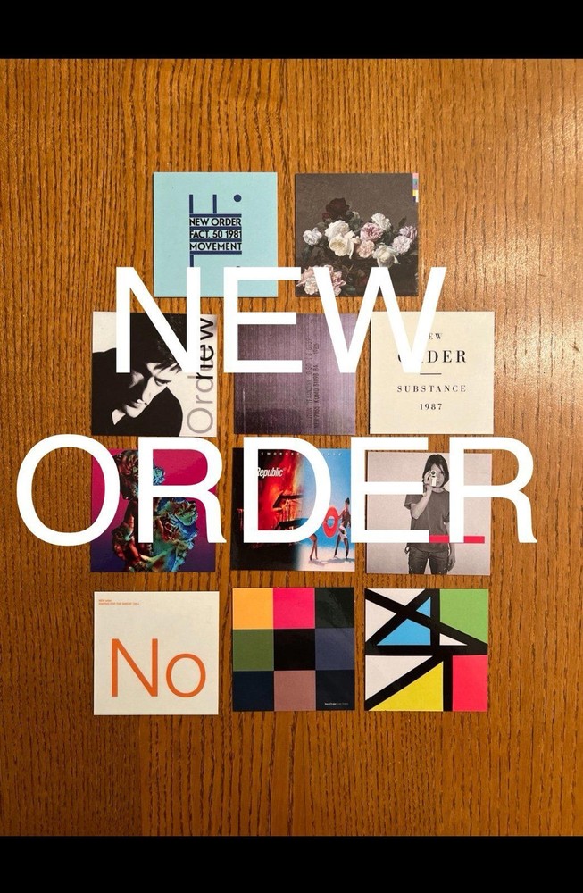 New Order fridge magnets