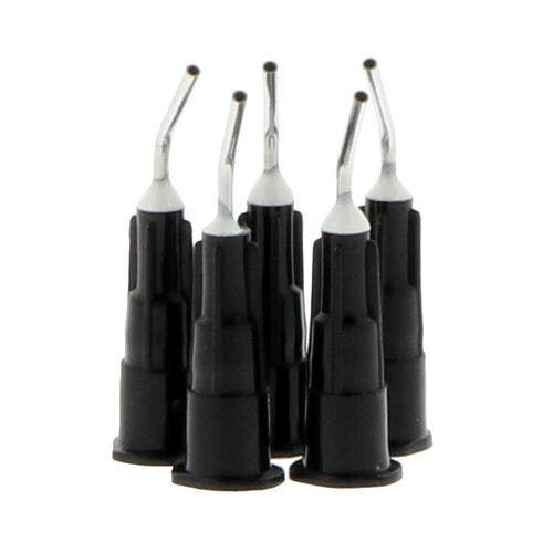 Pre-Bent Needle Tips, , 19 Ga, 100/Pkg, Black, FlowTips, D229