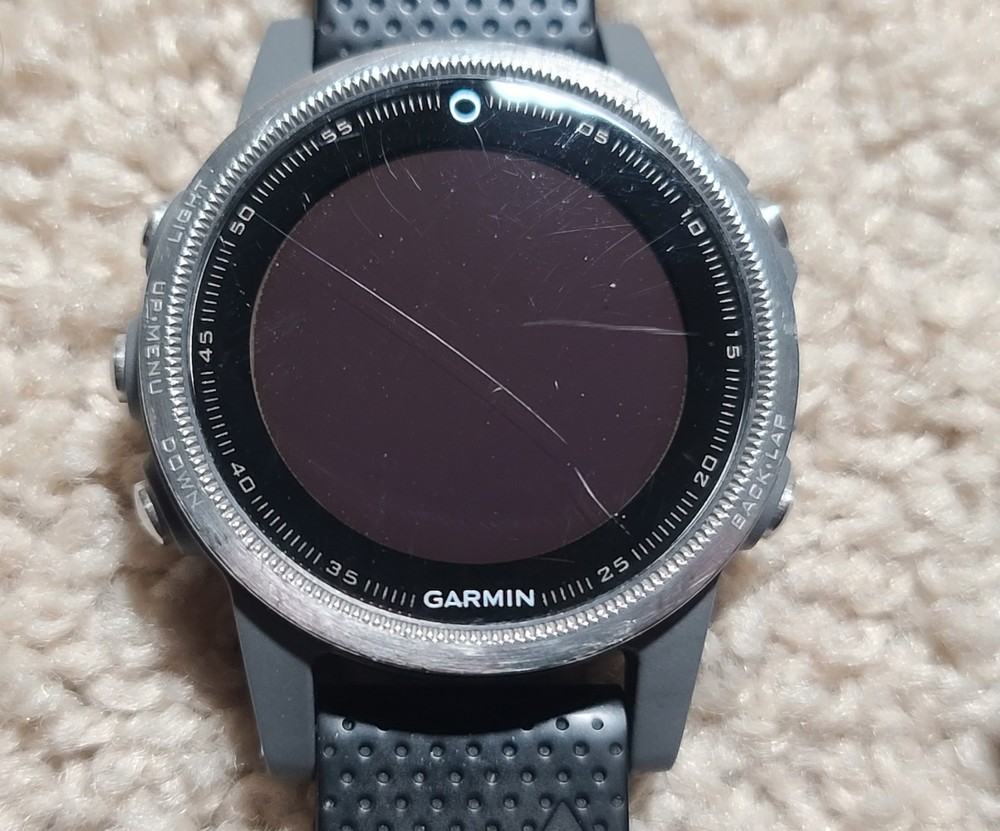 Garmin Fenix 5S Silver - USED - READ DESCRIPTION!