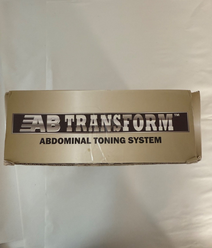 Abdominal Muscle Toner Belt EMS System - Ab Transform in box