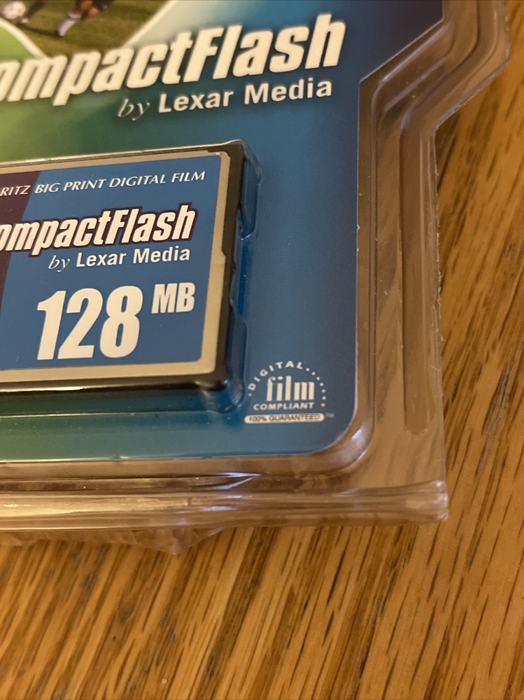 Lexar Media 128MB Starter Media Card Compactflash