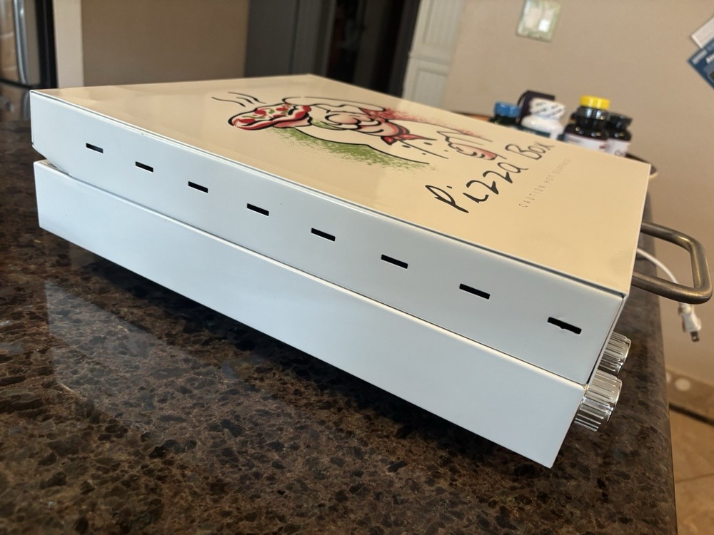 Cuizen Pizza Box Countertop Oven with 12" Rotating Pan