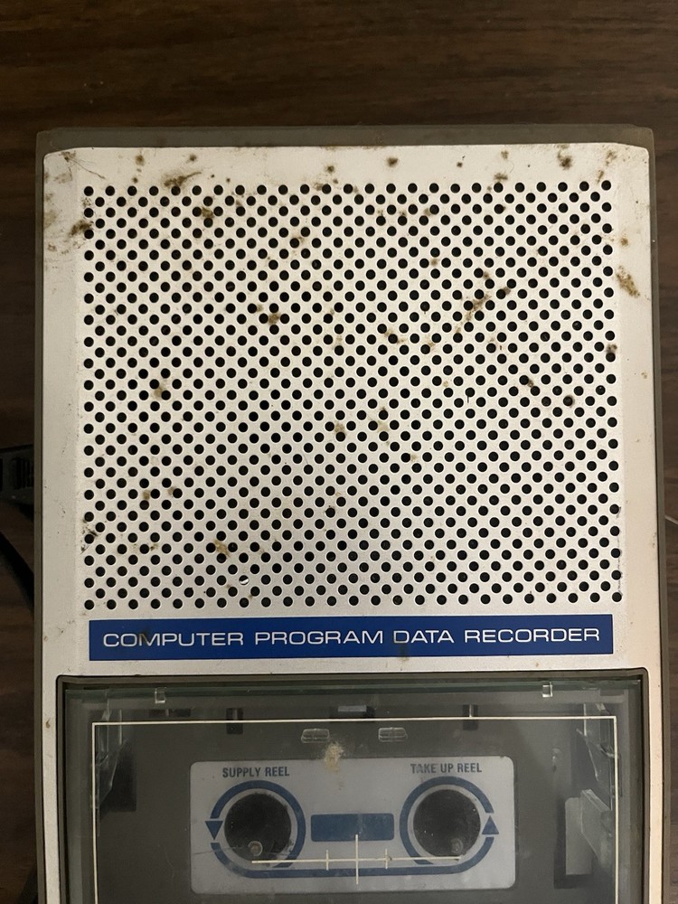 Vintage GE 3-5158A Computer Program Data Recorder Cassette Deck Tested