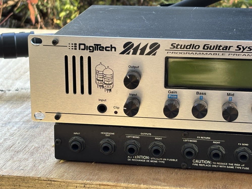 DigiTech 2112 Studio Guitar System Programmable Pre Amp Processor