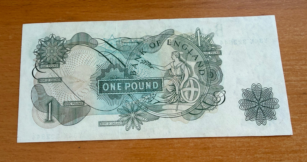 Great Britain ND 1 Pound Nice Circulated Note