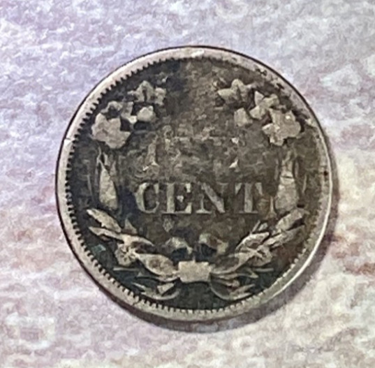 1858 flying eagle small letter cent