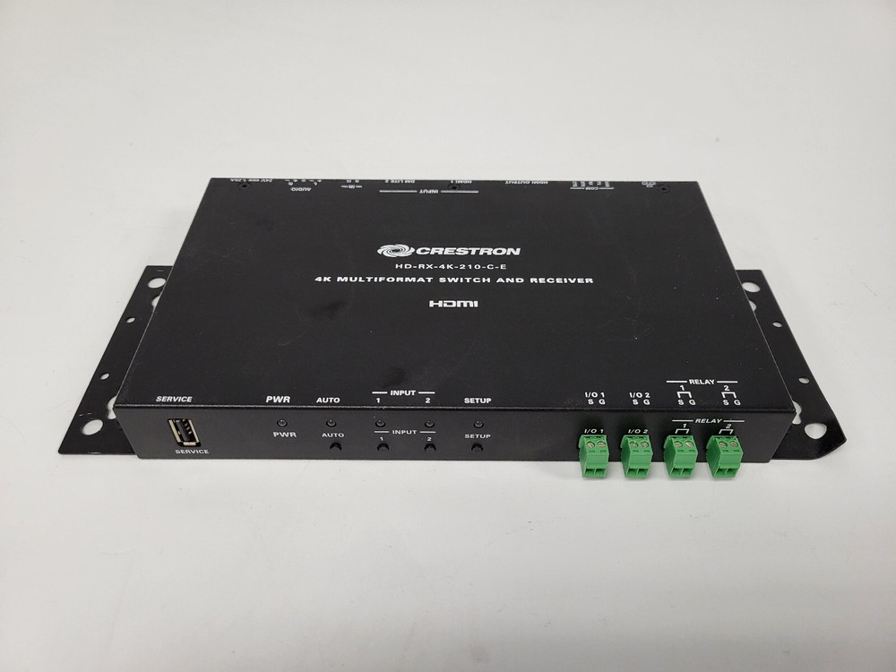 Crestron HD-RX-4K-210-C-E Multiformat Switch Transmitter (No Power Adapter)