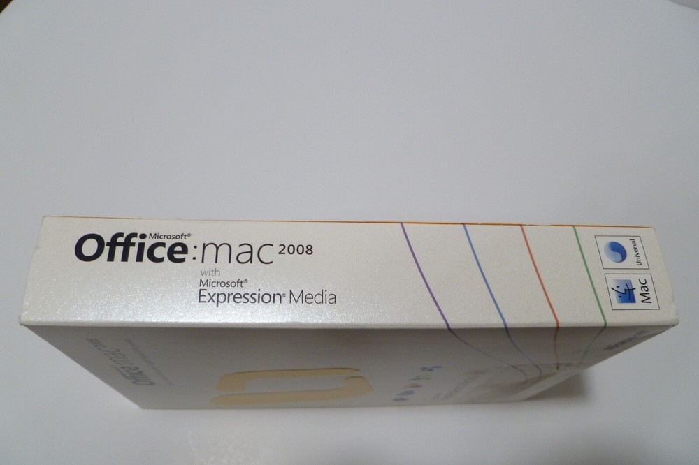 Microsoft Office Mac 2008 with Expression Media & Product Key (Software)