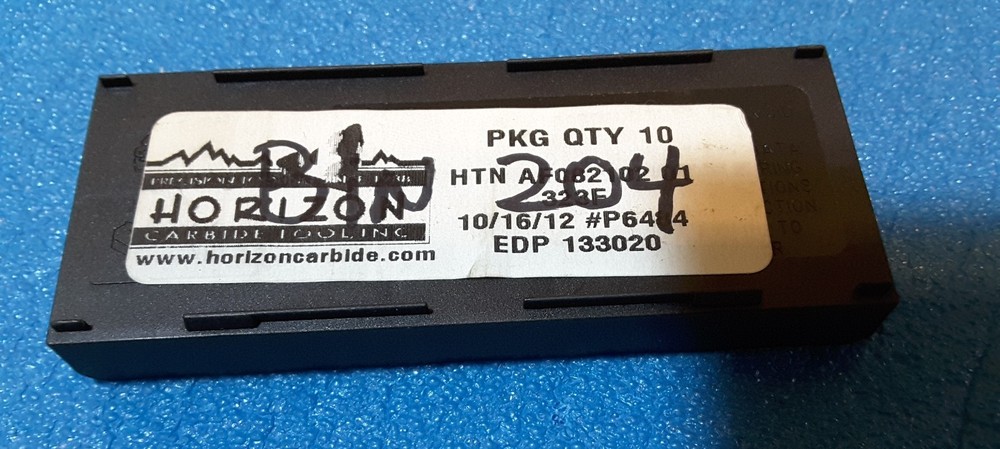 HORIZON HTN AF082102 01 323F CARBIDE INSERTS , 6 PCS
