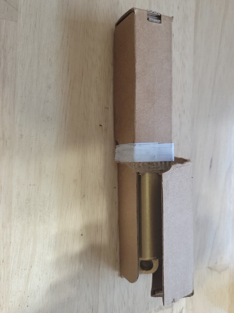 Cooper Tools Lufkin 590 1LB 6oz. Plumb Bob - Solid Brass 6-3/4" Great Condition!