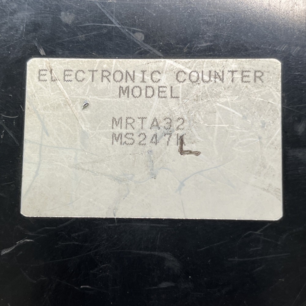 TITAN CHEM-TECH PANEL MOUNT COUNTER 120V MRTA32 MS247