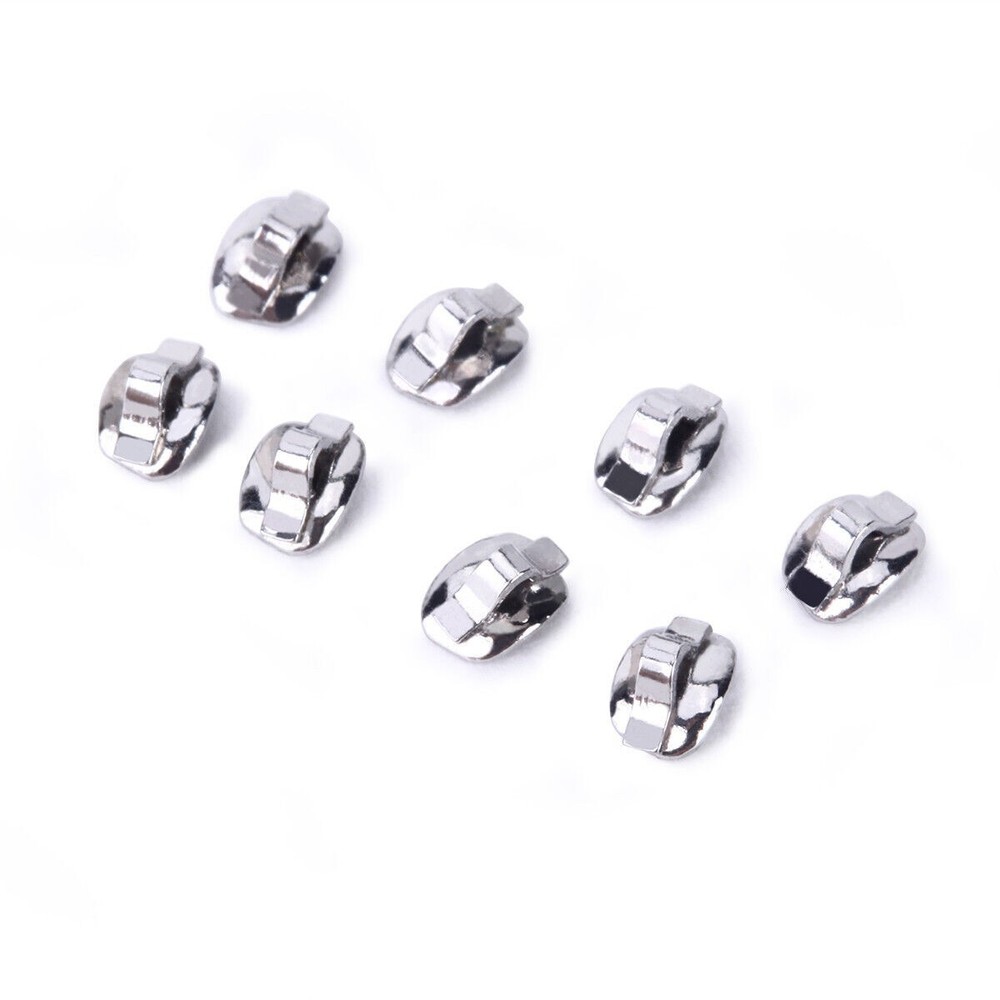 10pcs/Pack Orthodontic Dental Direct Bond Eyelet Rectangular Base Lingual Button