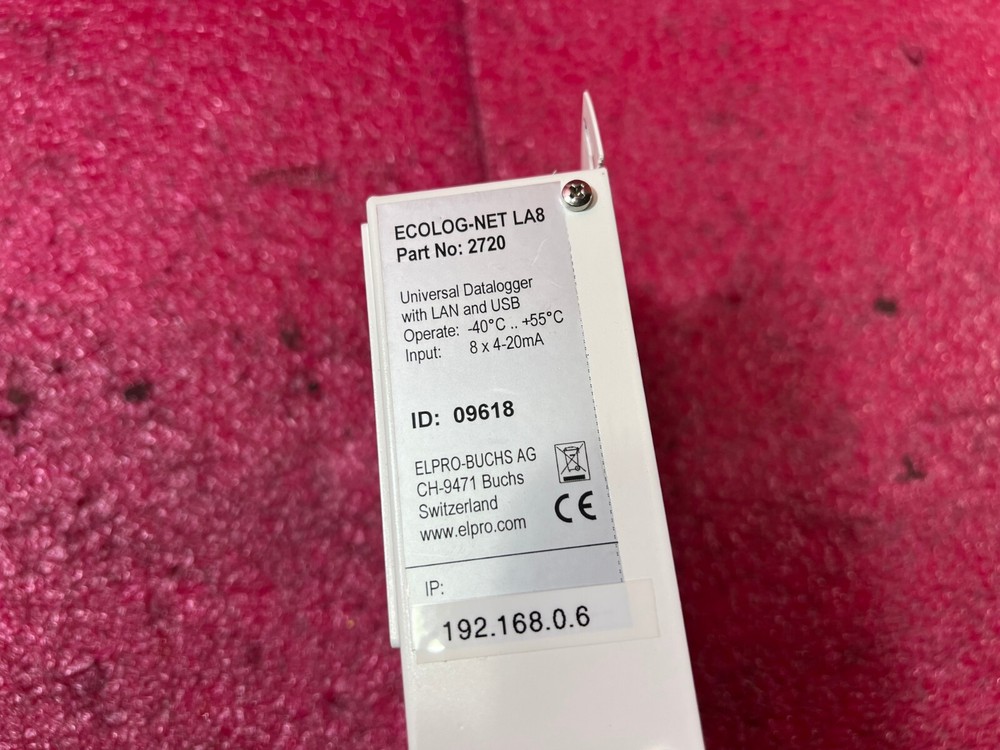 ELPRO ECOLOG-NET LA8 Part No 2720