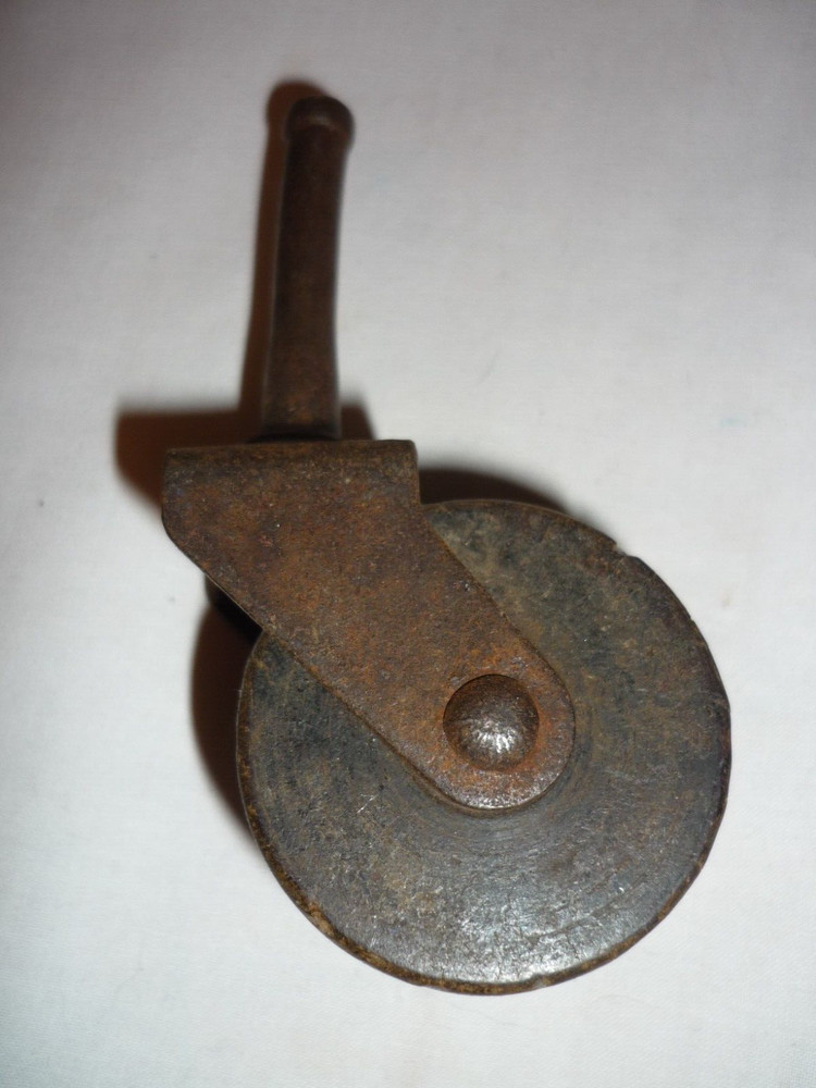 Vintage Large Wooden Castor