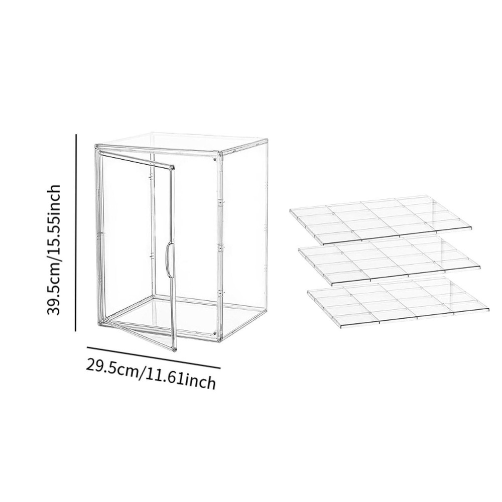 Bakery Pastry Display Case Transparent Bread Display Cabinet with Clear Lid