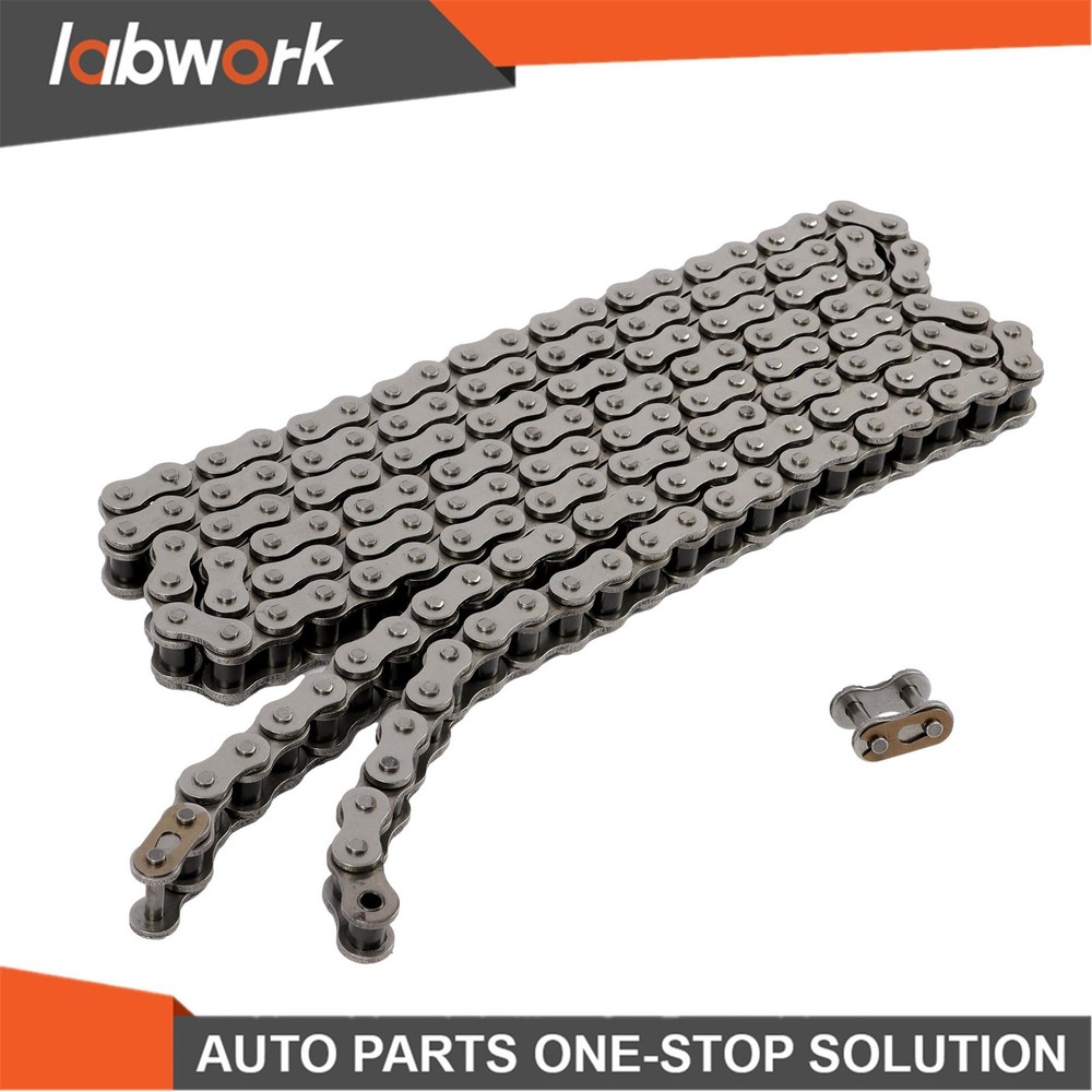 Labwork #60H Heavy Duty Roller Chain With 2 Connecting Links 10 Ft
