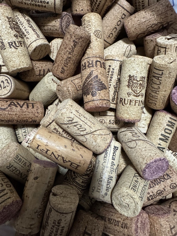 250 Corks Wine Corks All Cork Non Synthetic Non Plastic Corks