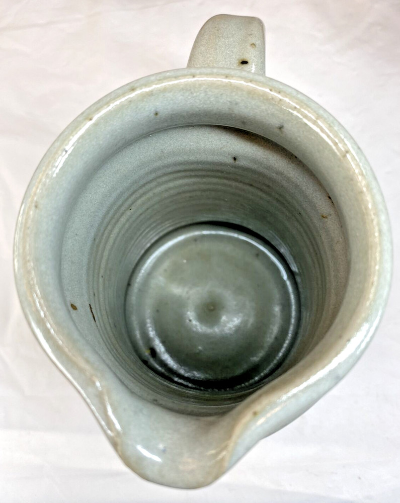 Hand Made Glazed Pottery Pitcher 24oz