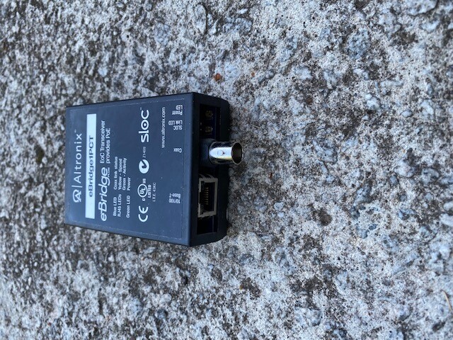 Altronics eBridge1PCT EoC Single Port Transceiver, 25Mbps, Passes PoE