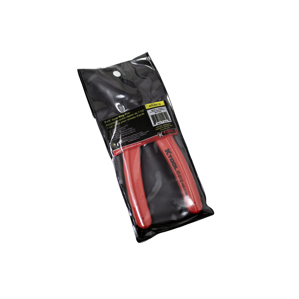 K-Tool 55132.070 with 45-Degree Bent Tip Reversible Snap Ring Plier (EA)