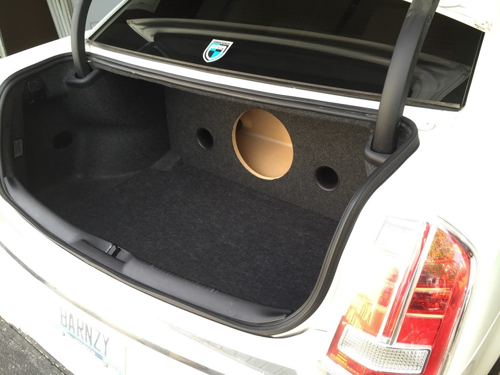 For a 2011+ Dodge Charger - Ported / Vented Custom Subwoofer Enclosure Sub Box
