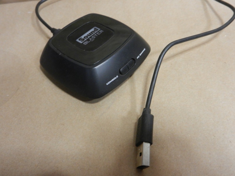 Creative Labs Sound Blaster Tactic3D OMEGA receiver/ USB PC / Console Switch