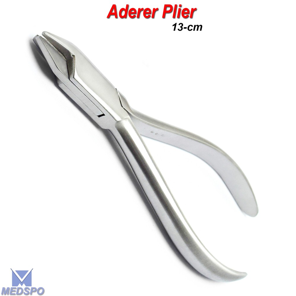 Aderer Three Prong Pliers Wire Bending Forming Adjusting Orthodontic Instruments