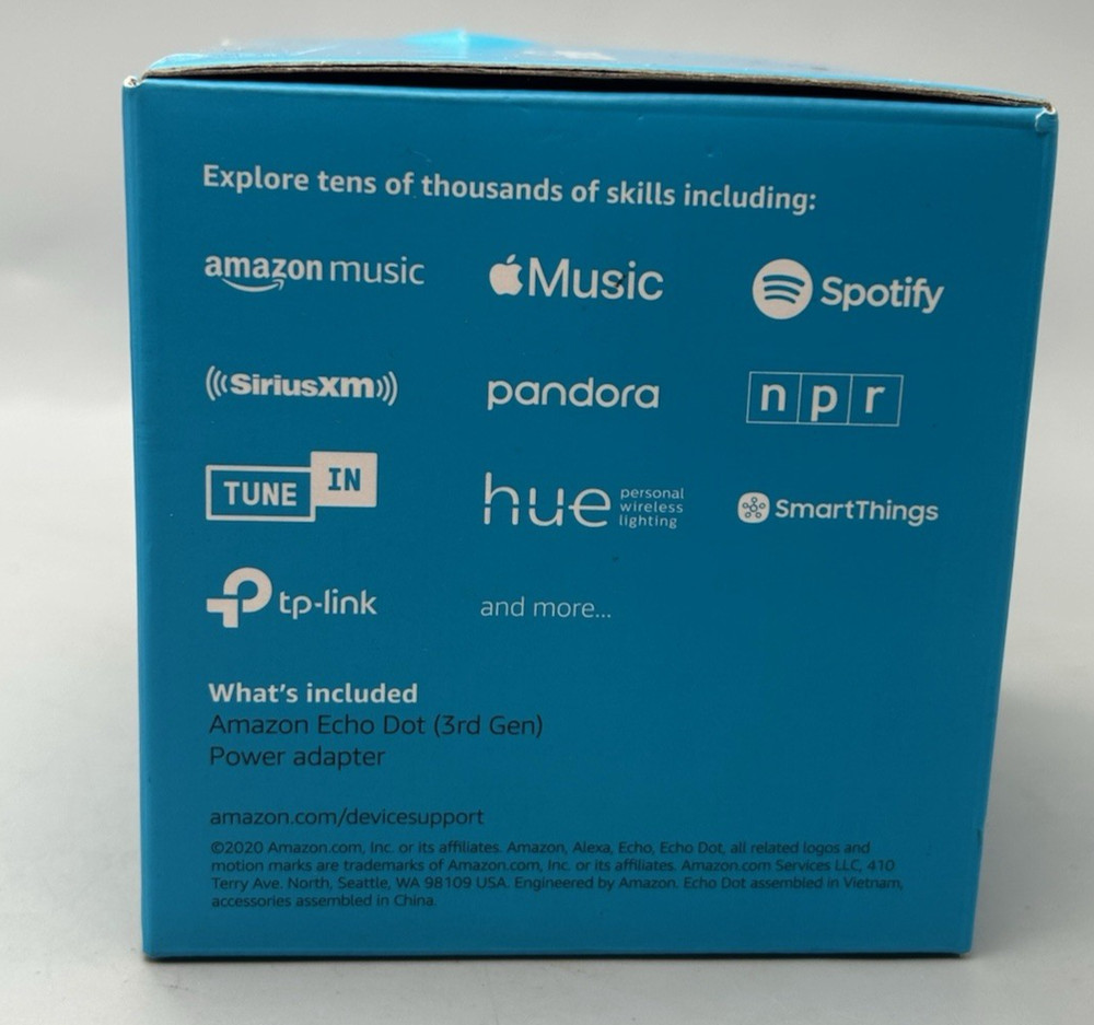 Amazon Echo Dot (3rd Gen) Alexa Smart Speaker - Sealed
