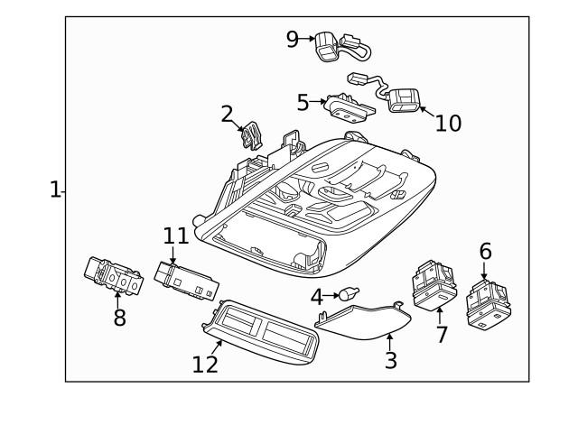 Genuine GM Microphone 13524211