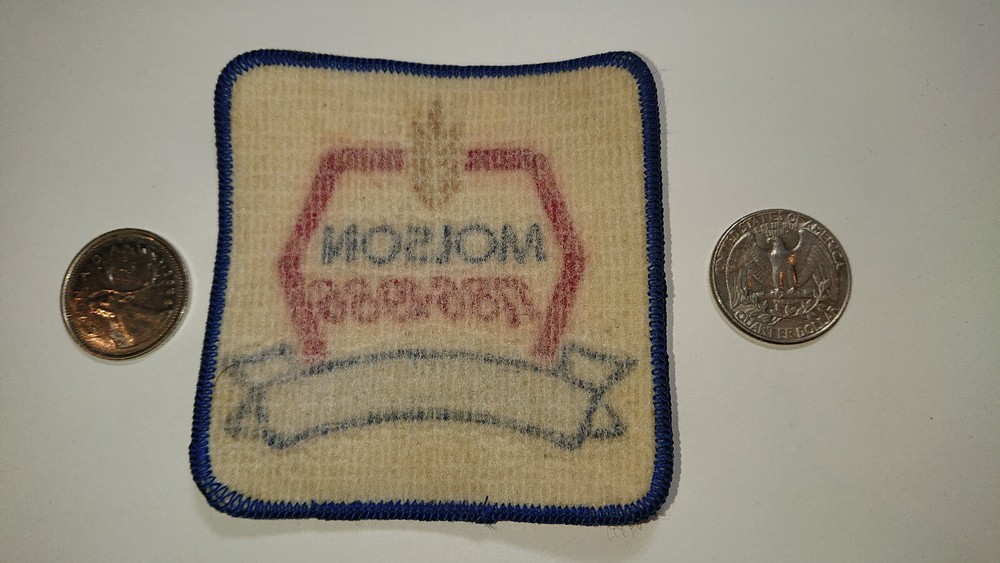 1786-1986 Molson Canada's Brewery Centennial Patch Badge Crest