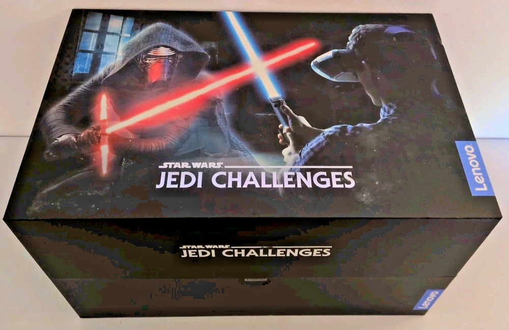 Star Wars Jedi Challenges AR Headset W/ Lightsaber Controller & Tracking Works