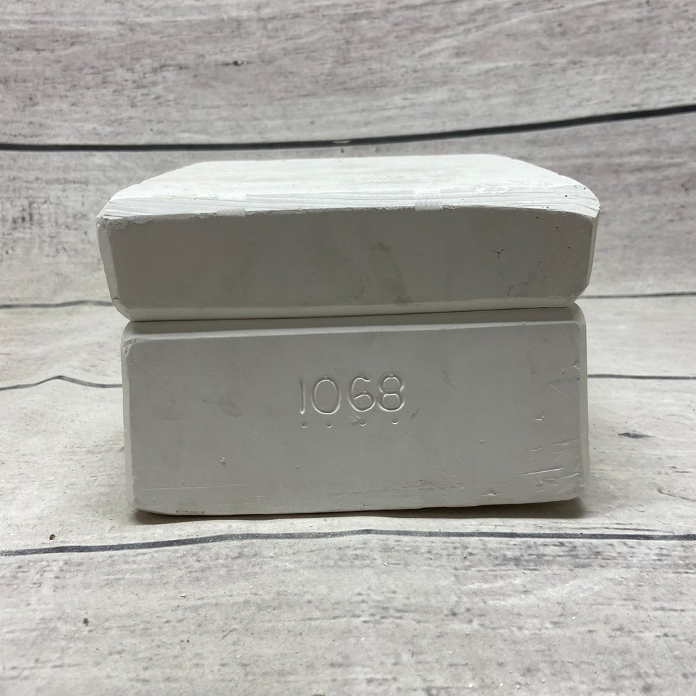 Vintage 1995 Boothe Mold Ceramic Casting Mold Plain Dip Insert #1068
