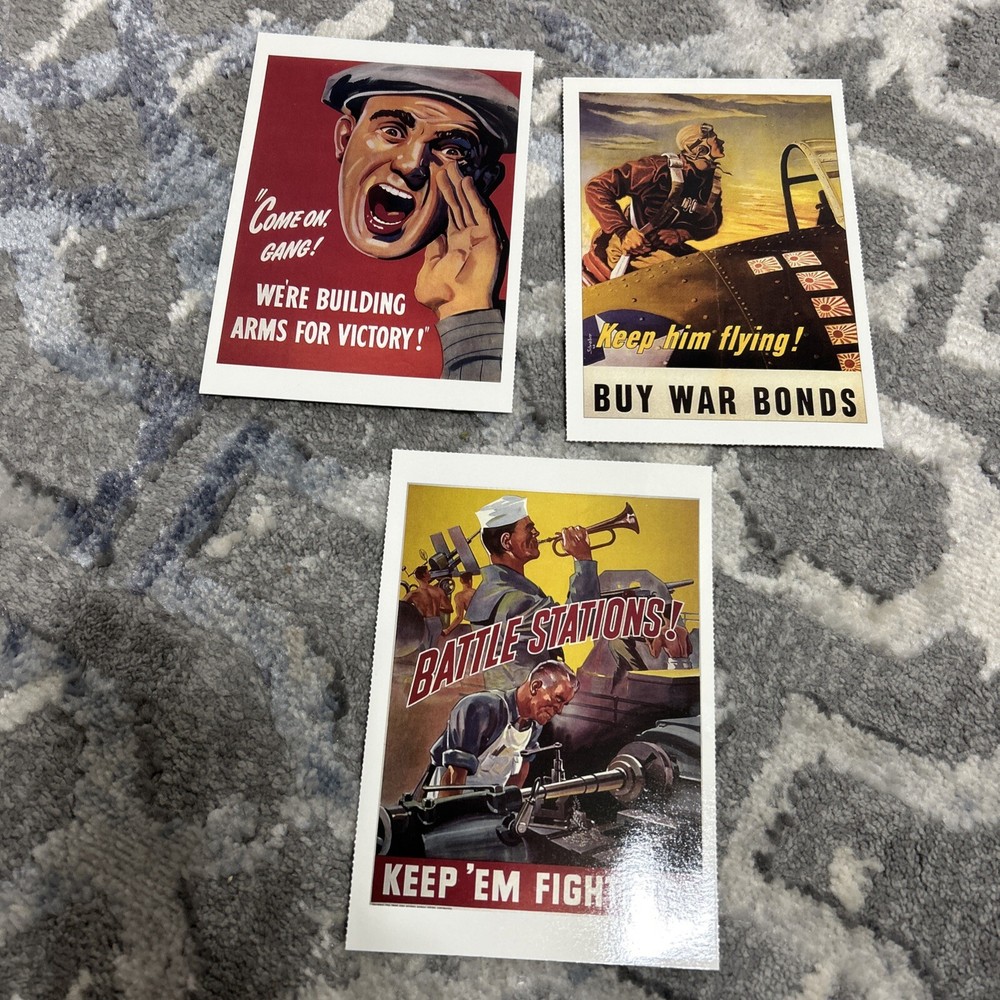 WWII US War Post Cards