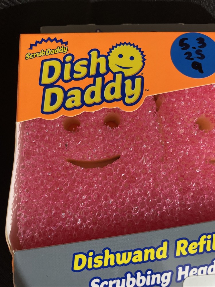 Scrubdaddy Dish Daddy Dishwand Refills Scrubbing Head